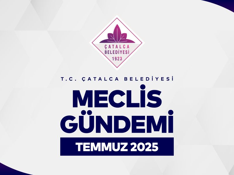 Temmuz Ayı Meclis Gündemi