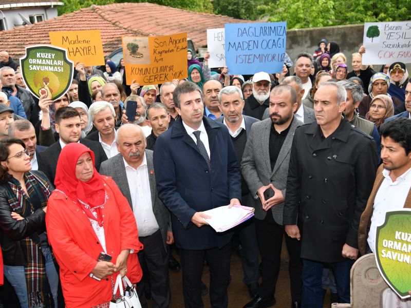 ÇATALCA HEPİMİZİN… MADEN OCAKLARINA GEÇİT VERMEYECEĞİZ